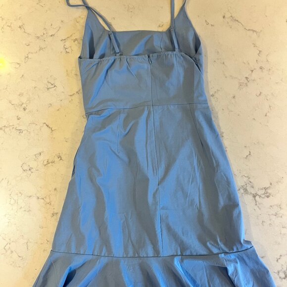 Light Blue Spring Mini Dress - Picture 2 of 2